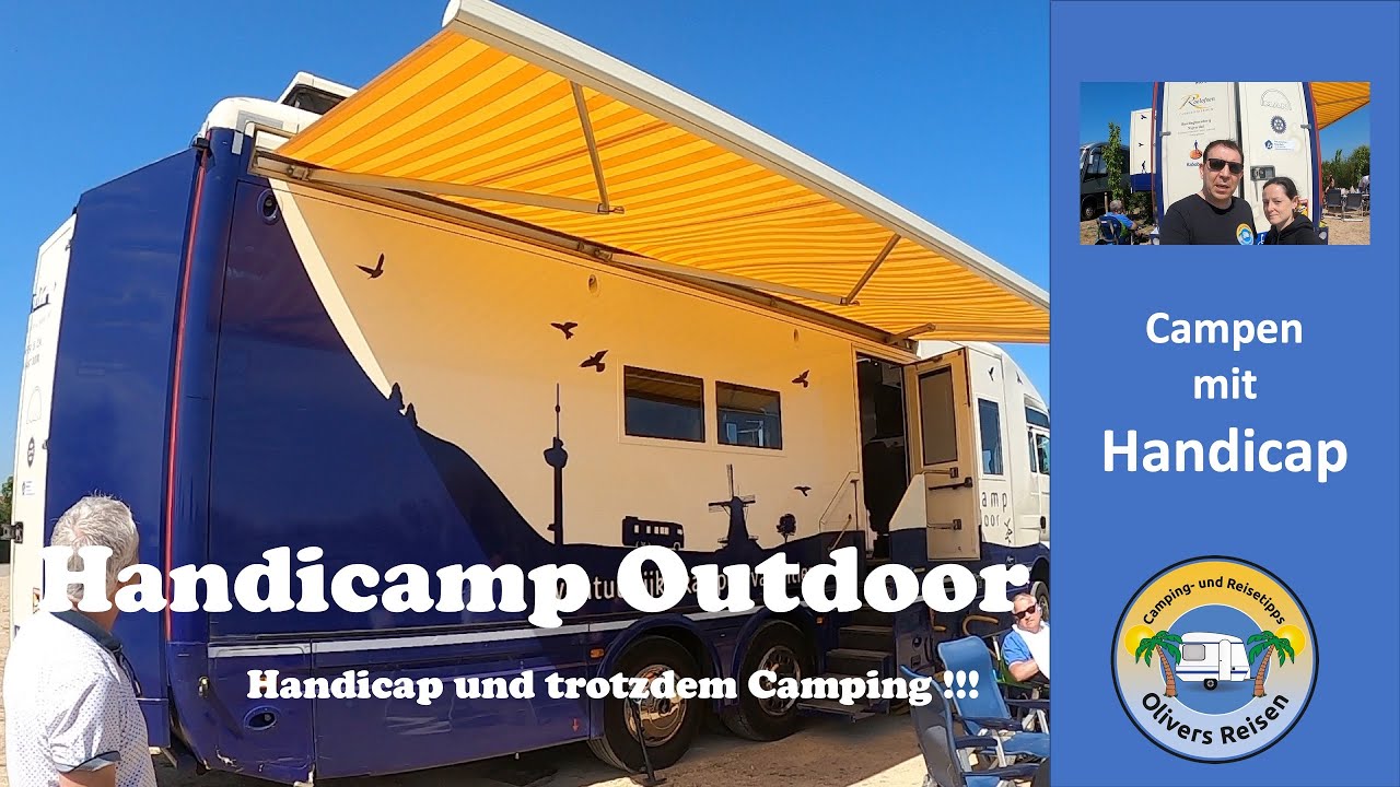 Handicap Camper - campen mit Behinderung