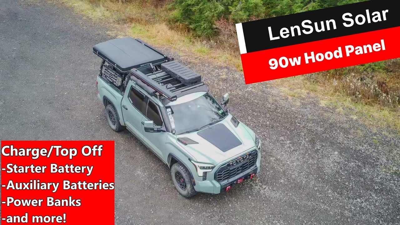 Солнечная панель LenSun 90 Вт. Держите все свои батареи заряженными! Полная установка/первые впеч...