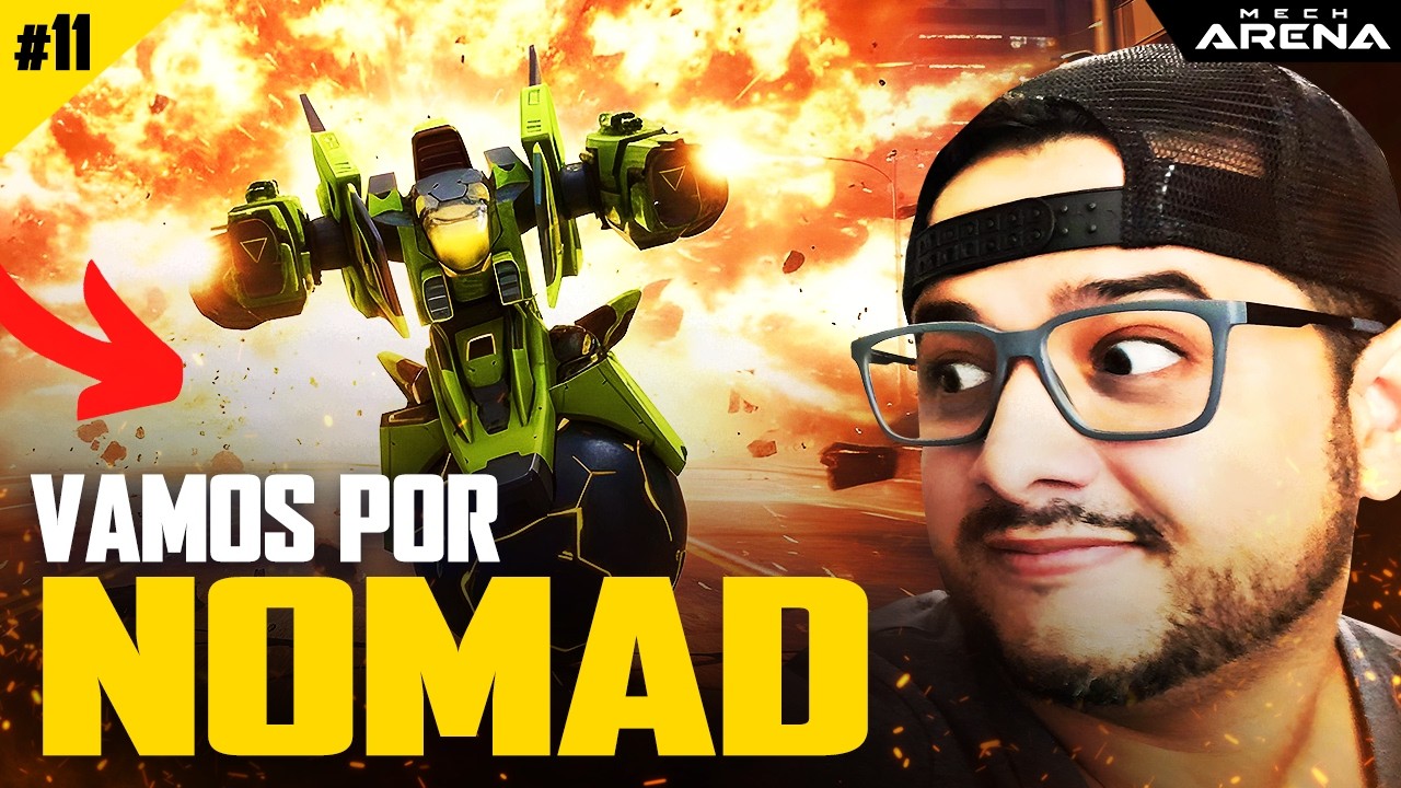 ¿GANAREMOS A NOMAD en la RULETA? 😍😎 Nueva Cuenta F2P - DÍA #11 | Mech Arena