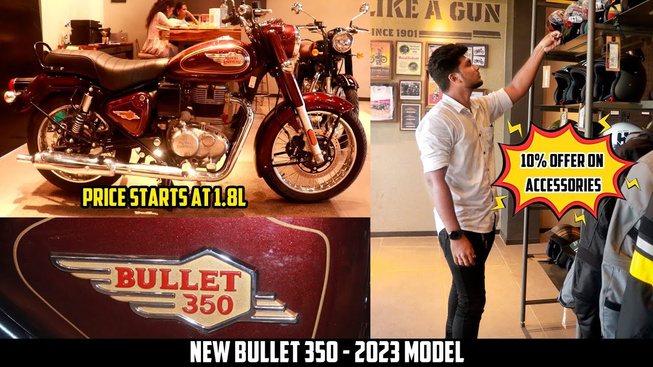2023 Royal Enfield Bullet 350 | Walkaround Review in Tamil | Test Ride bullet | Same as Classic 350?
