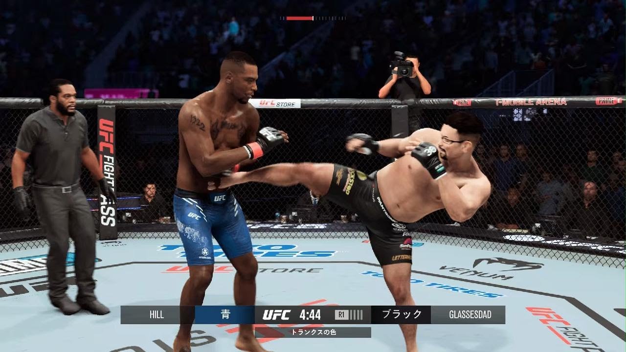 EA SPORTS UFC 5_ジャマール ヒル vs.眼鏡父ちゃん Jamhal Hill vs. Glasses Dad