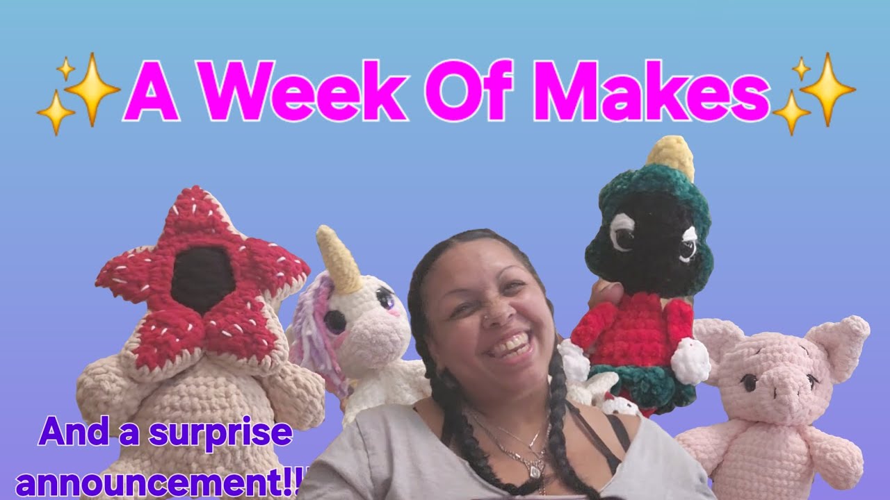 What I Made This Week✨️And Some Good News✨️