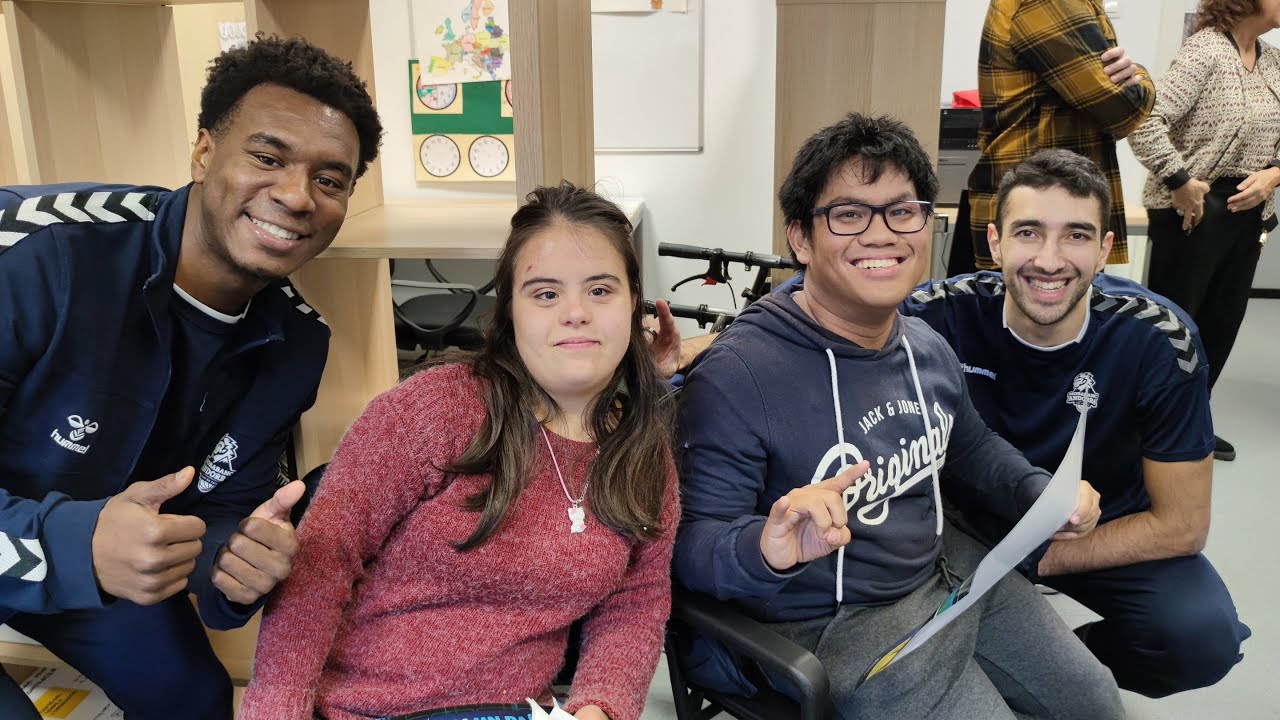 Visita de nadal a l'Escola de Meritxell