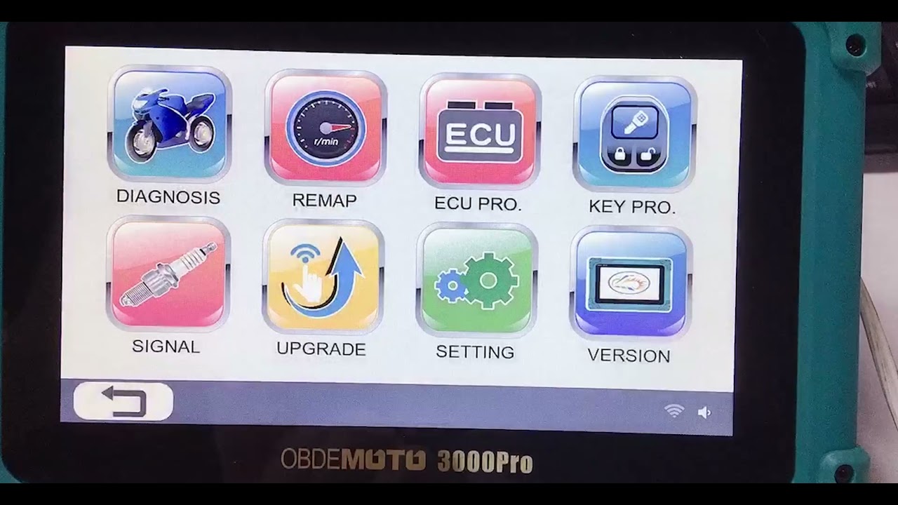 operation for OBDEMOTO-3000PRO