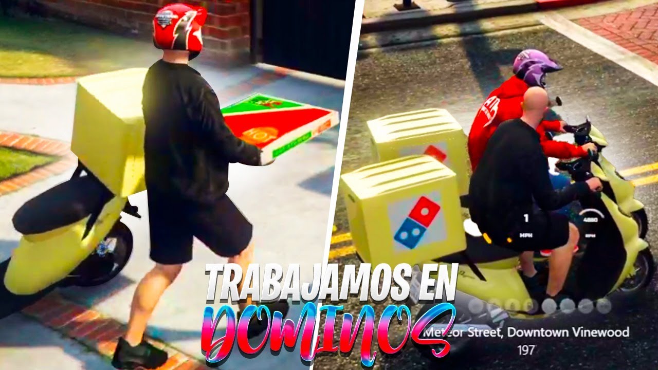 ELKIN Y OSCAR SON LOS PEORES REPARTIDORES DE PIZZA | GTA V Roleplay #170