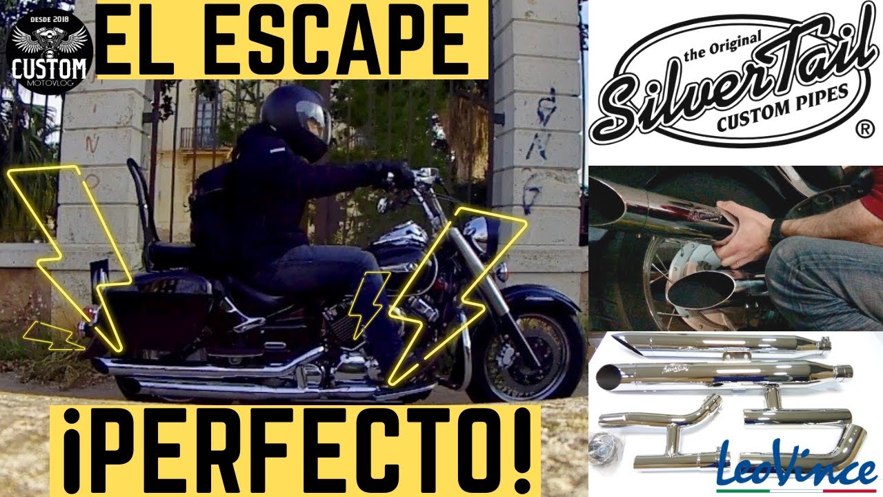 Instalación y prueba SILVERTAIL K02 Drag Star 650/XVS 650. Antes y después