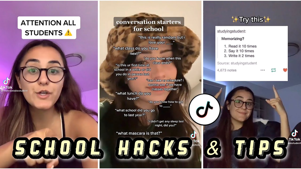 BACK TO SCHOOL TIPS & HACKS FOR STUDENT 📚🤓📝 || 2021