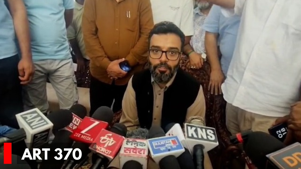 Statehood Alone Is Not Enough; Article 370 Must Be Restored: MP Aga Ruhullah Mehdi
