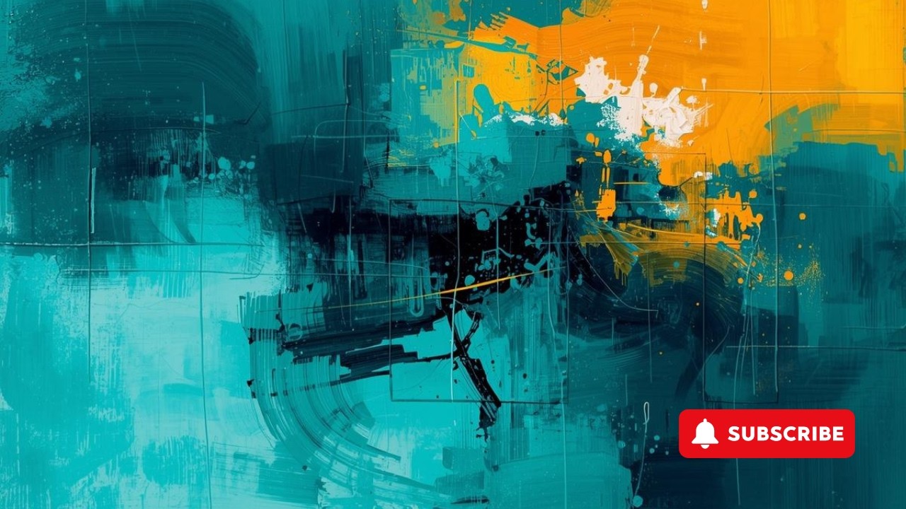 Transform Your TV Into Art | 2 Hour Teal Aesthetic Display