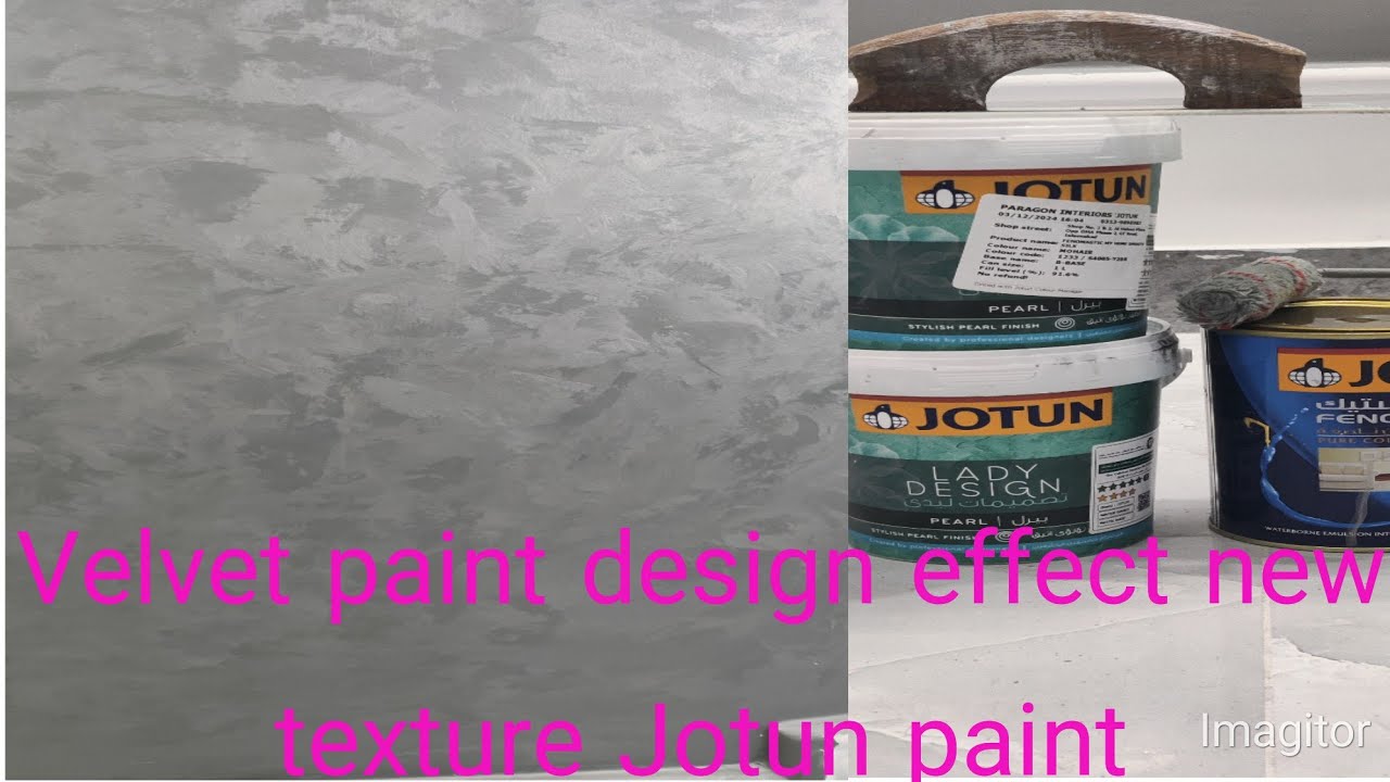 velvet paint texture design effect new design