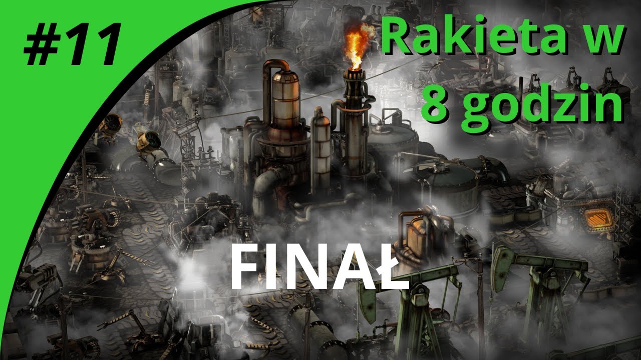 Factorio 1.1 | RAKIETA W 8 GODZIN #11 | FINAŁ