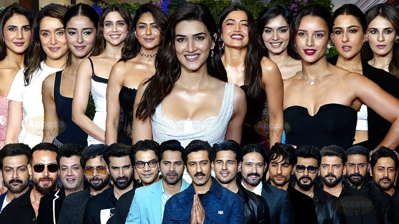 UNCUT  | Dinesh Vijan’s Maddock Films's GRAND Party | Rashmika,Vani,Shraddha,Kriti,Wamiqa,Tripti