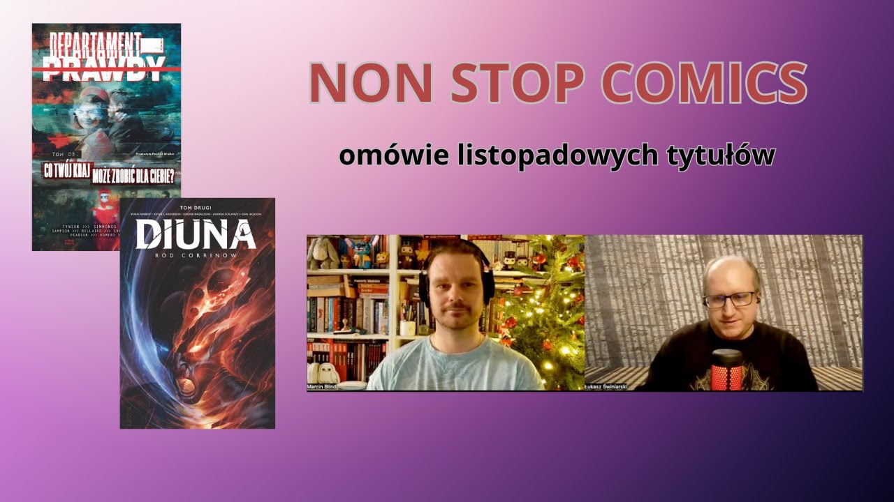 Non Stop Comics   omówienie listopadowych tytułów