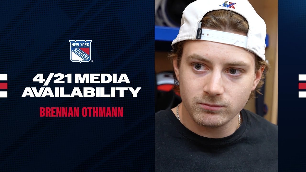 NYR 2025 Exit Day: Brennan Othmann Media Availability | April 21, 2025