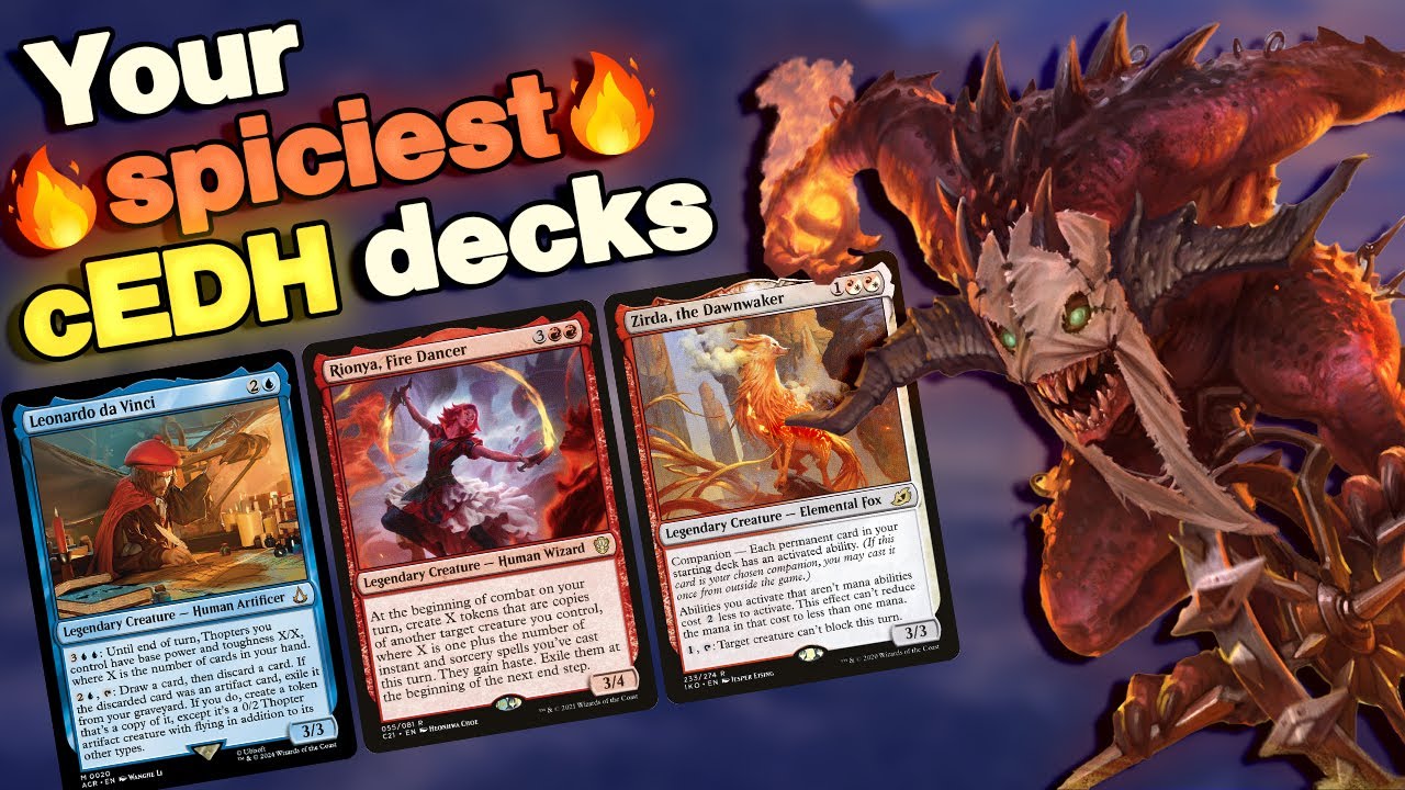 The cEDH Community's HOTTEST Decks