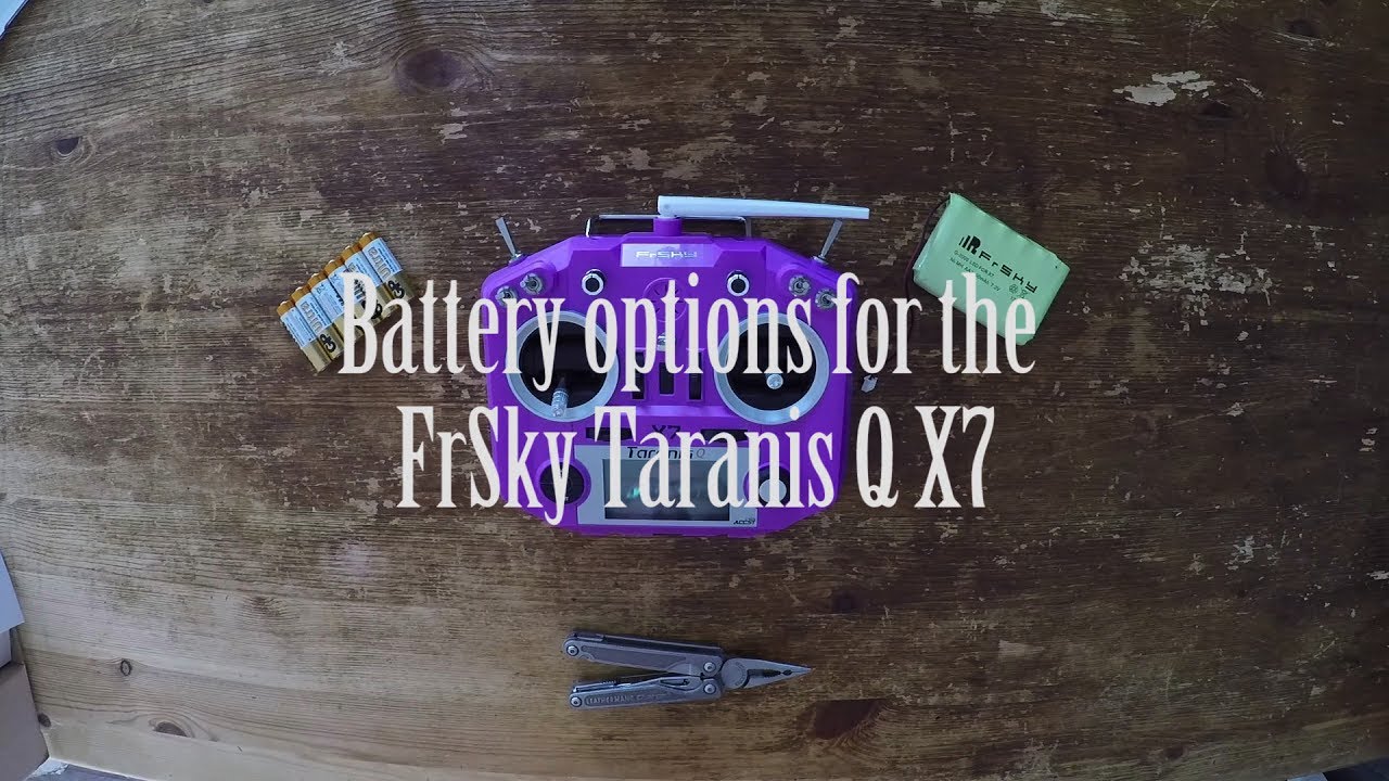 Варианты аккумуляторов для радиопередатчика FrSky Taranis Q X7