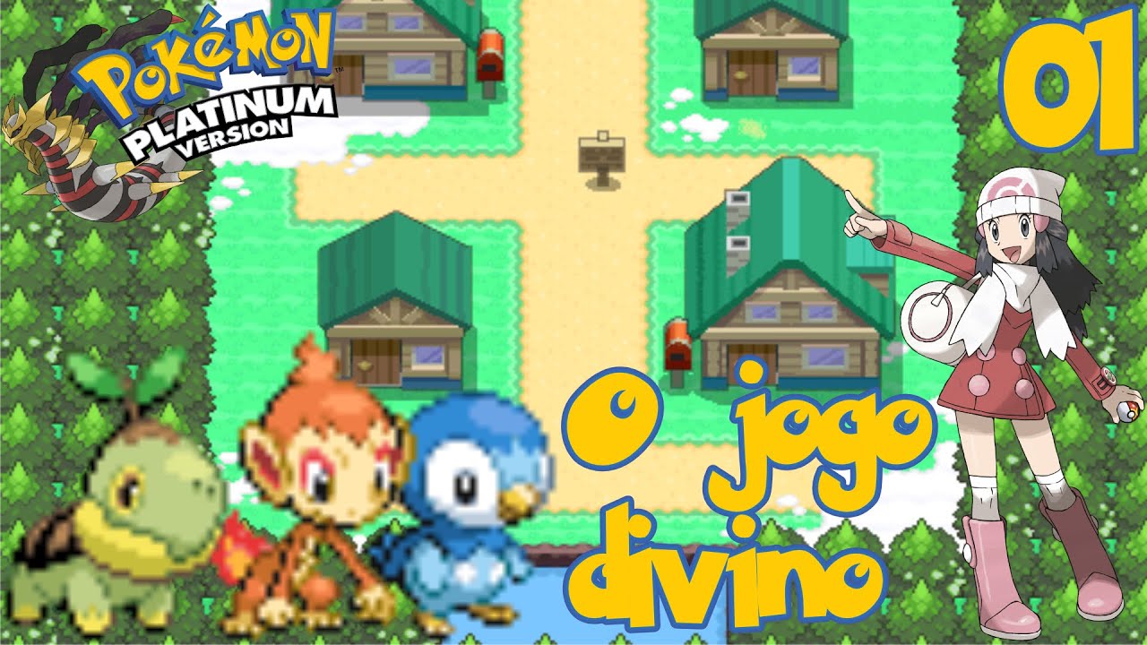 O jogo em que você começa derrotando um castor e termina domesticando o Diabo - Pokémon Platinum #1