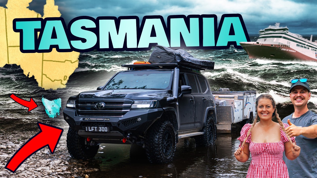 PRIMO VIAGGIO! Con il nostro LandCruiser 300 e il camper siamo andati in TASMANIA