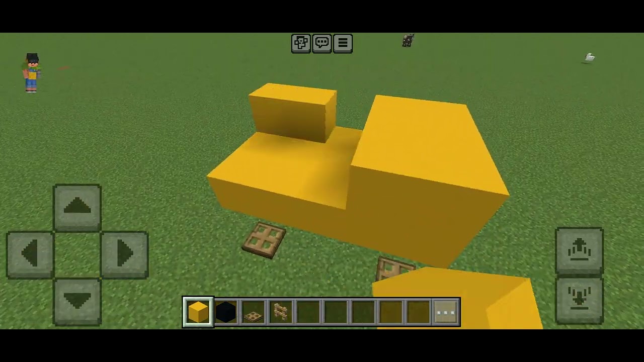 How to build a baby chick on minecraft