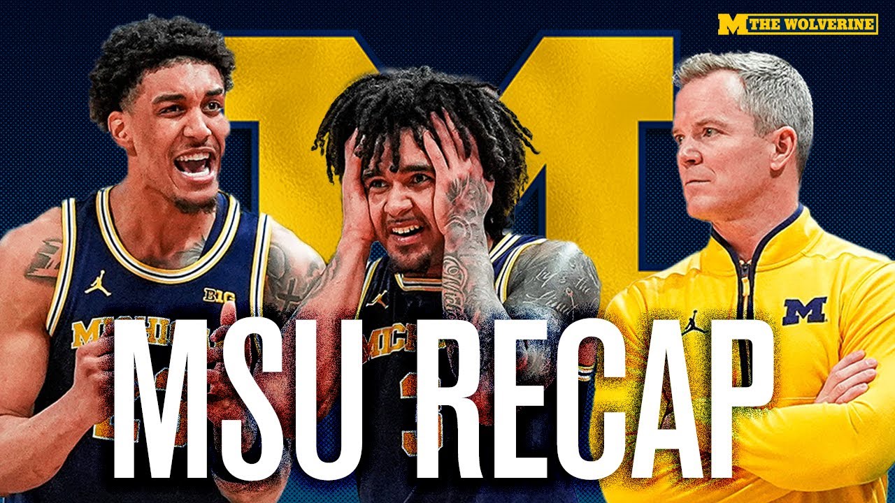 REACTING To Michigan 83-71 Win Over Michigan State | The Wolverine Basketball Show