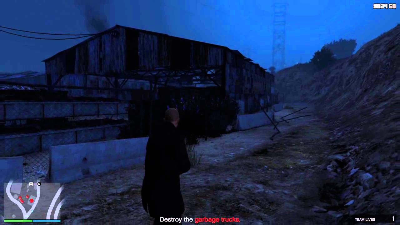 Grand Theft Auto V Online Trash Talk (Solo) Mission Hard Difficulty
