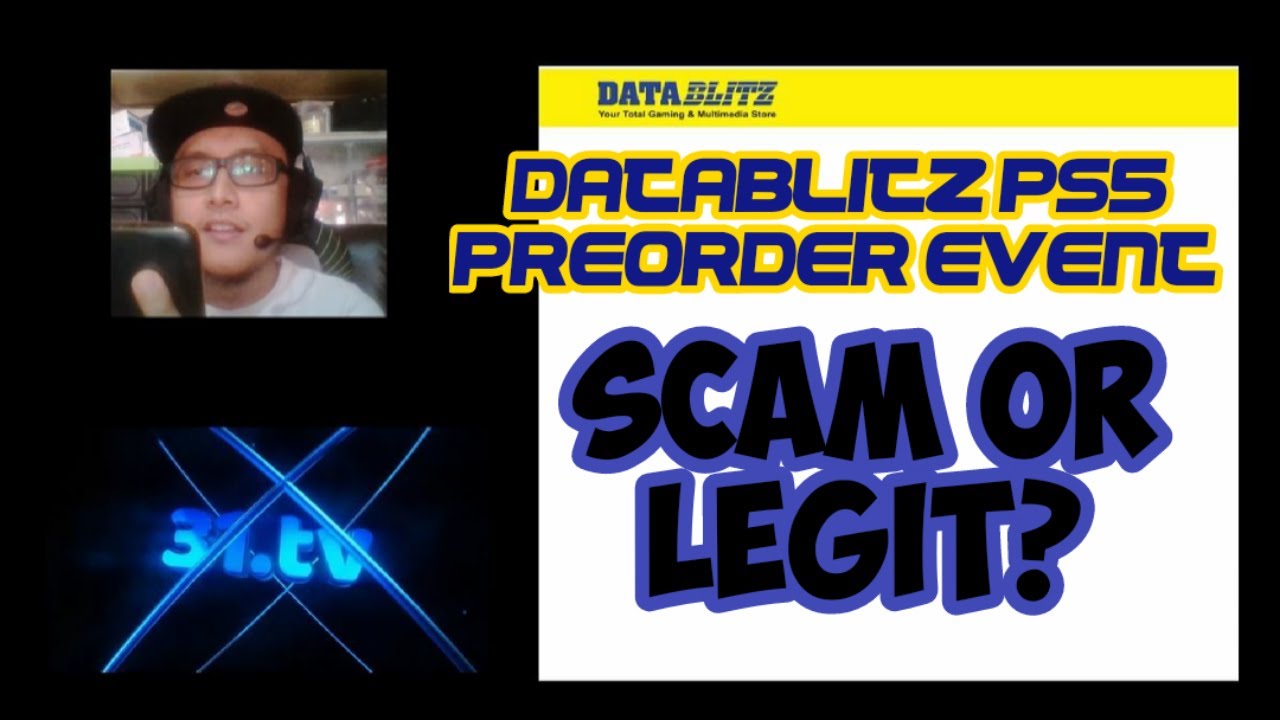 WHAT HAPPENED TO THE DATABLITZ PS5 PREORDER EVENT