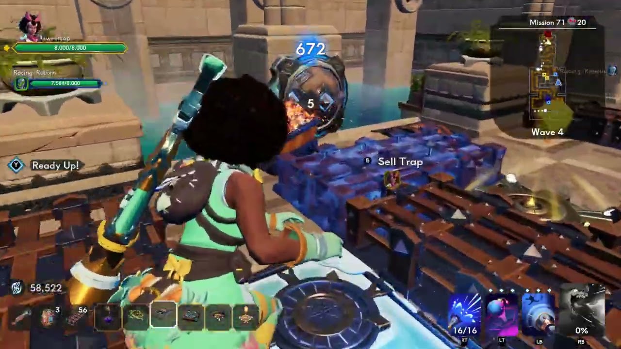 Orcs Must Die! Deathtrap Difficulty 20 Mission 71 co-op
