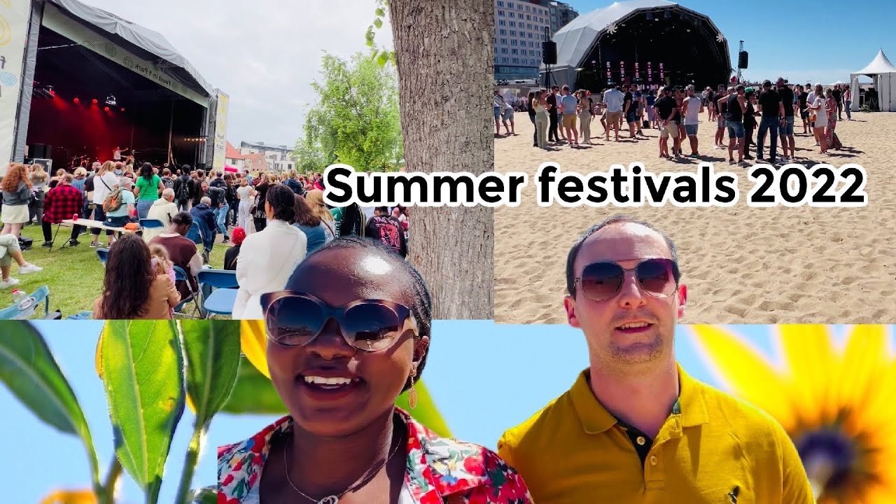 Summer festivals 2022 Bruges/Ostend beach,Belgium 🇧🇪