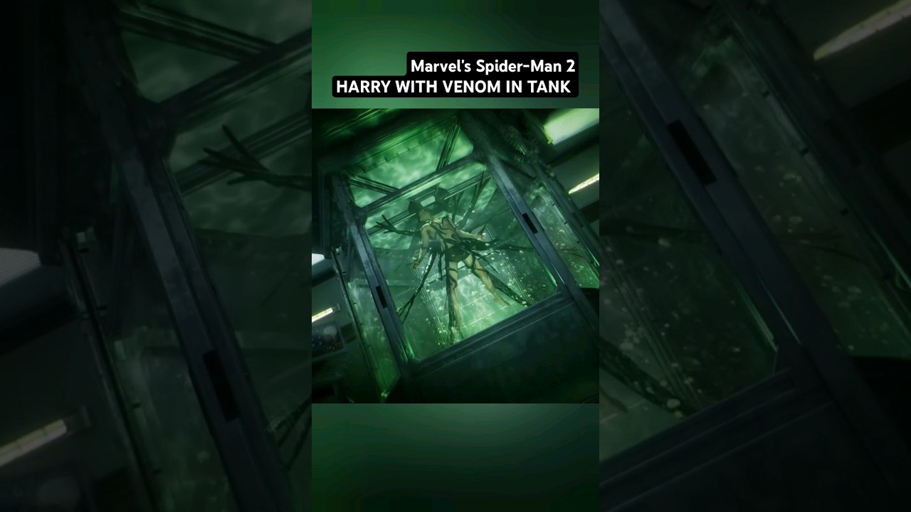 Harry's treatment using Venom Symbiote 