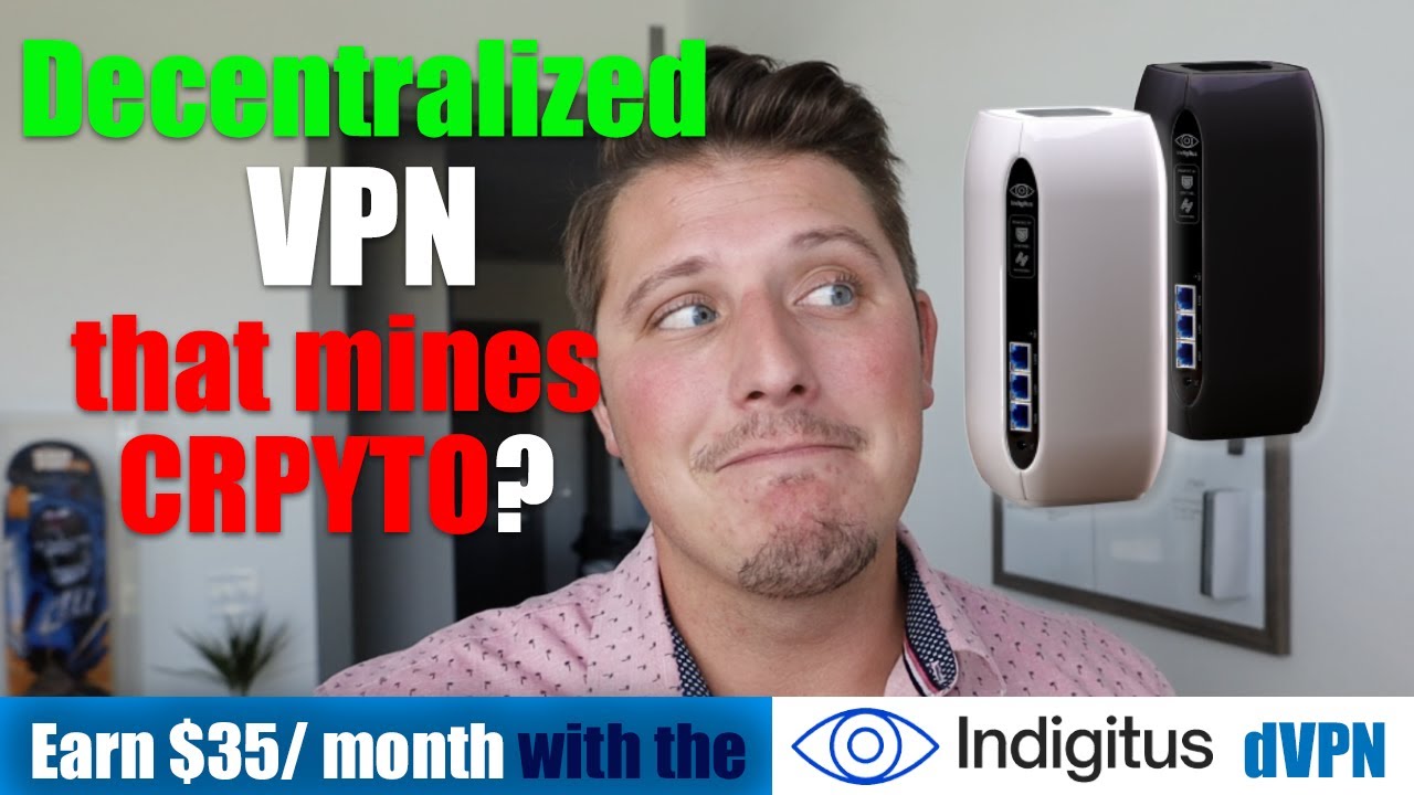 Decentralized VPN that MINES CRYPTOCURRENCY! $35 per month base dVPN token