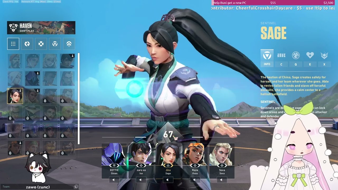 ♡ CAN WE FINISH THE BATTLEPASS TWICE ♡ buni jinx valorant gameplay incoming ♡ Sept 22nd, 2025