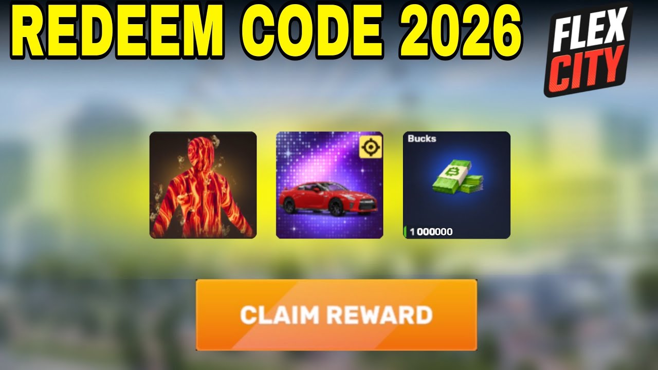 Flex city new redeem code 2026 || flex city redeem code 