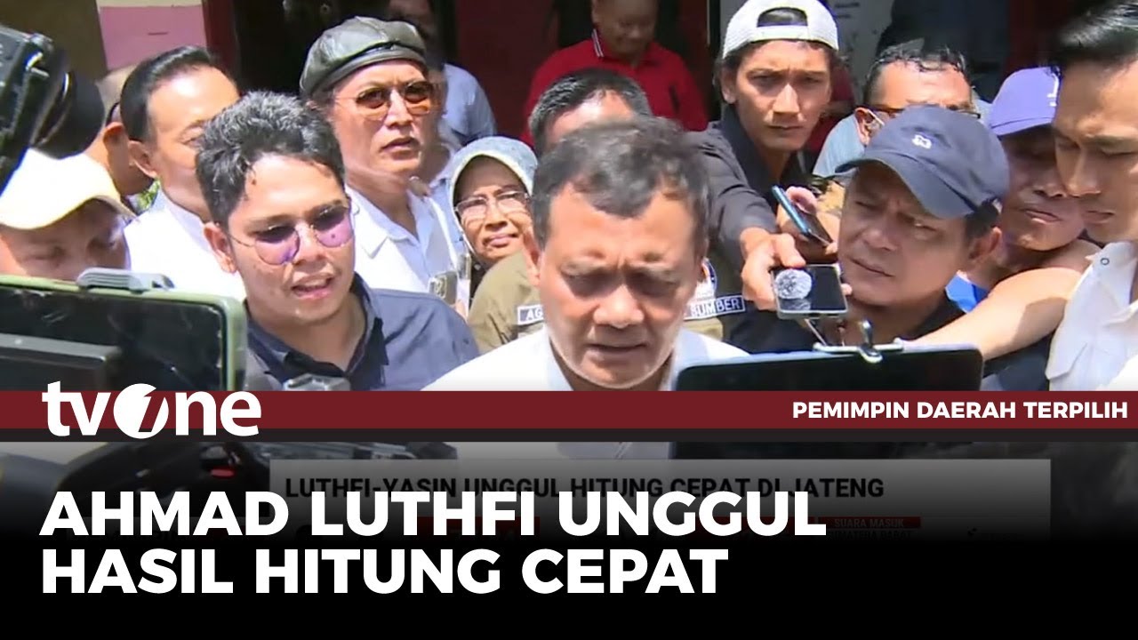 Ahmad Luthfi-Taj Yasin Unggul Hasil Quick Count, Burhanuddin: Efek Jokowi Punya Dampak Positif