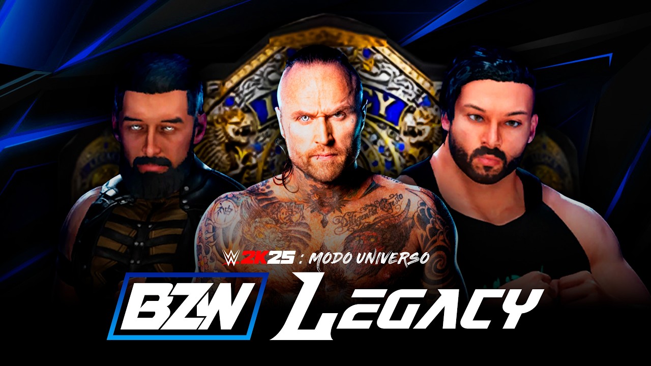 BZW Legacy: Aleister expone el titulo mundial ante Mistiblack y el Vaga | WWE 2K25 Modo Universo