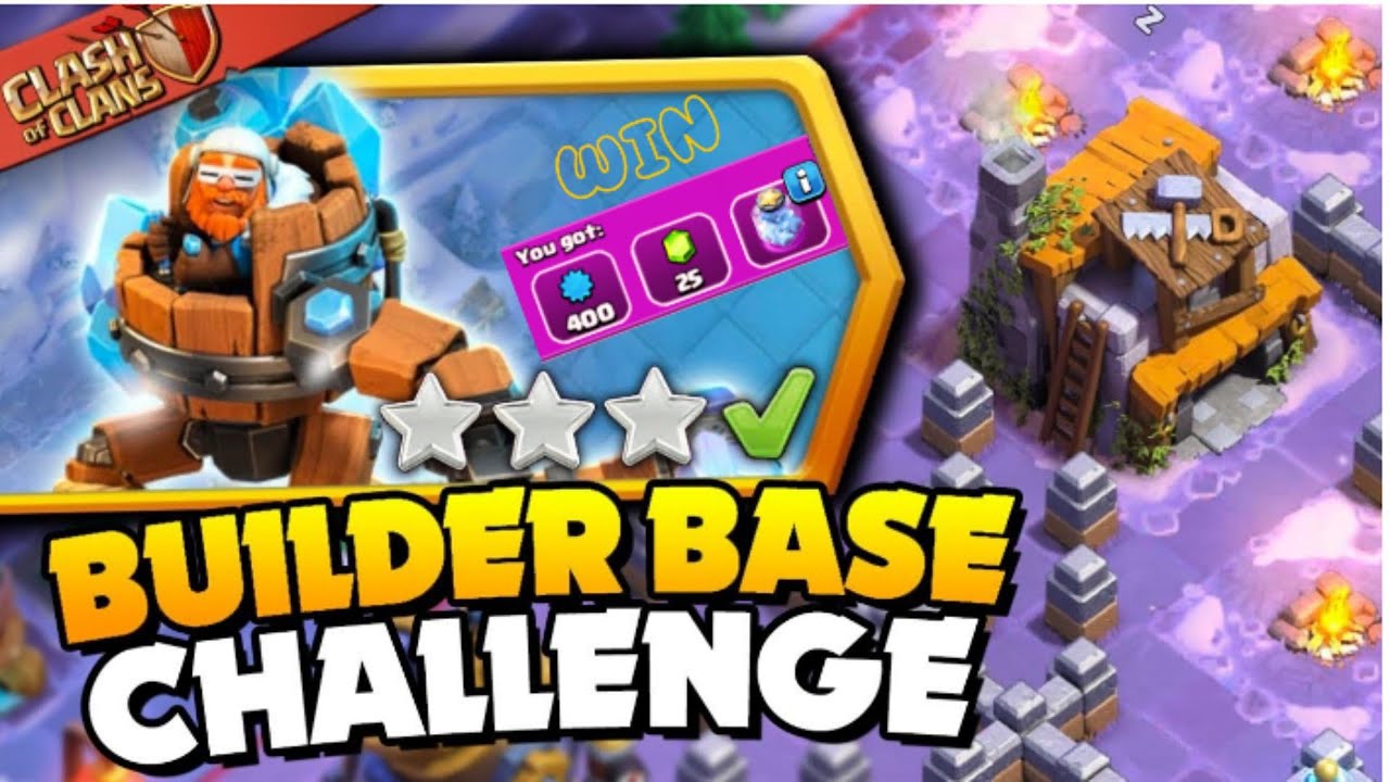 Very easily How to Easily 3 Star Builder Base of the North Challenge (Clash of Clans)