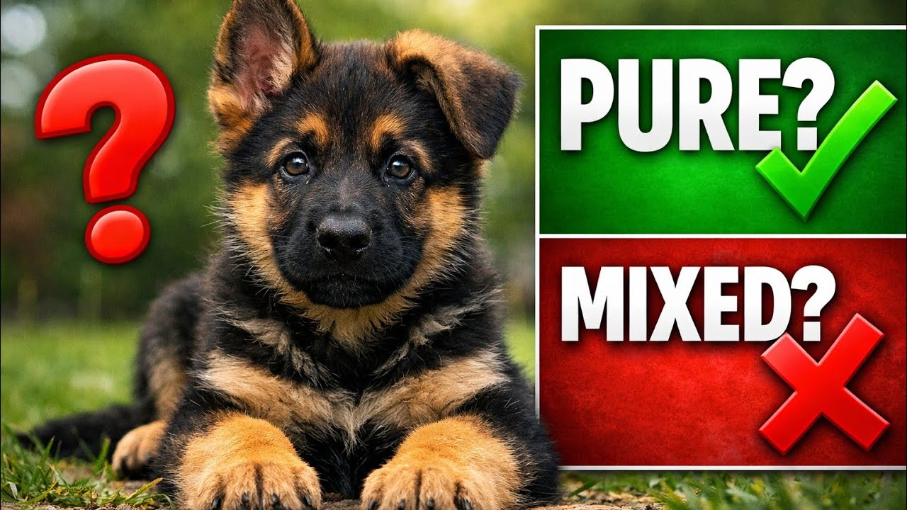 Pure or Mixed? How to Spot a Real German Shepherd Puppy 