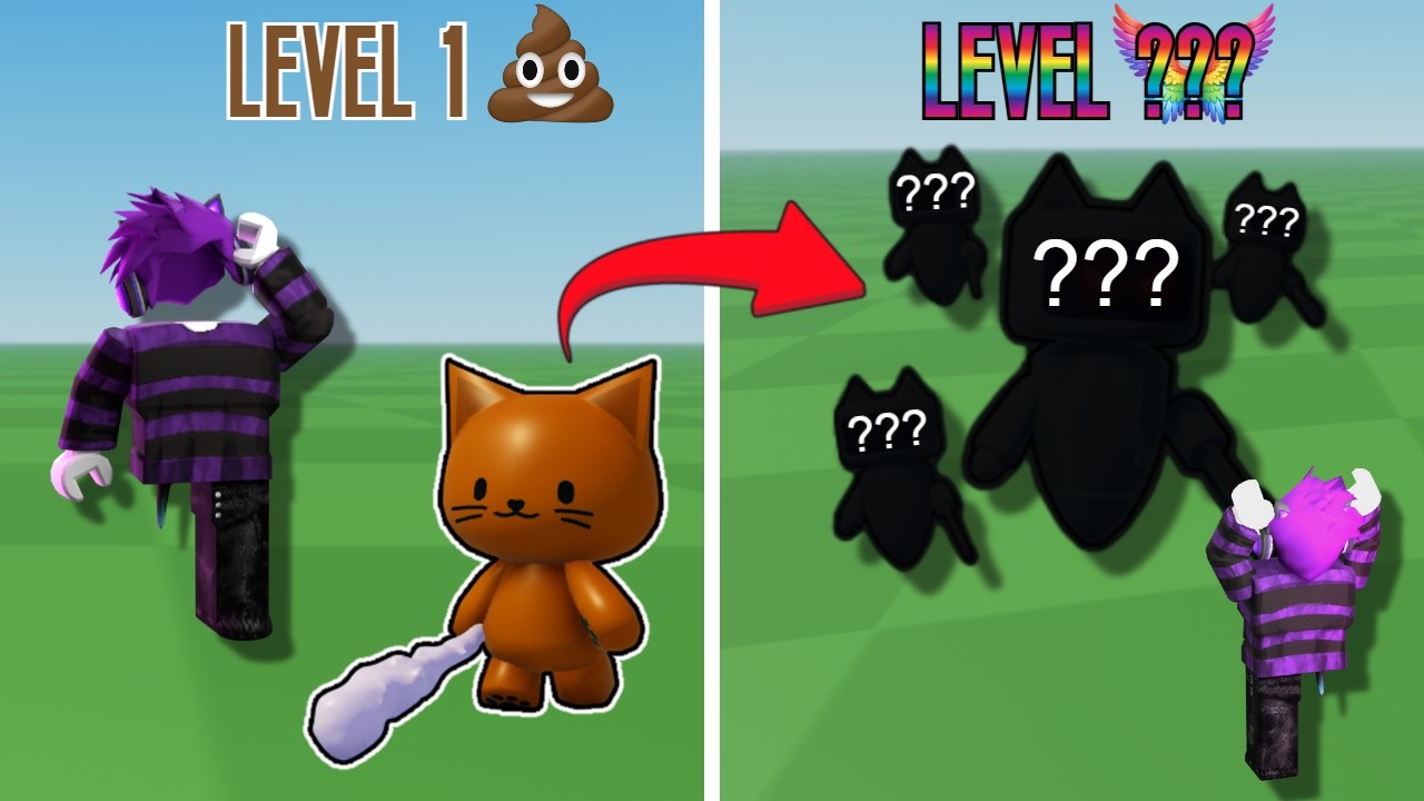 I built the GREATEST CAT ARMY in Roblox..