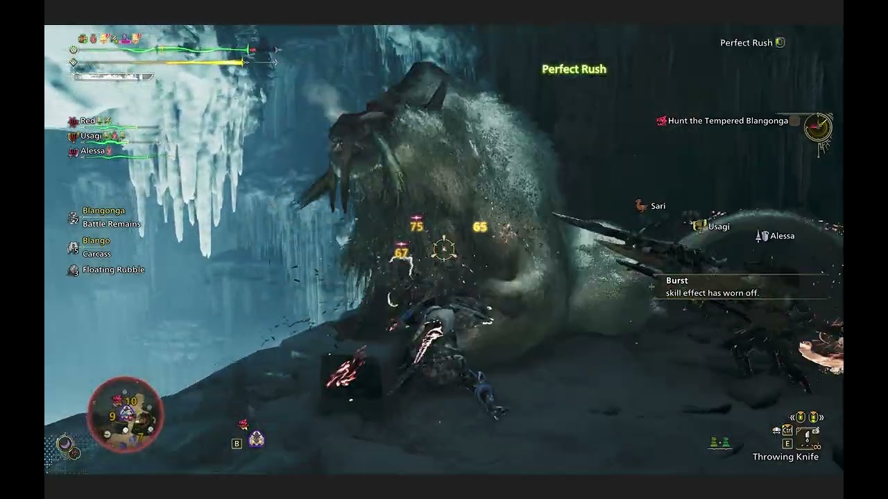 Tempered Blangonga Co-op / SnS - Monster Hunter Wilds