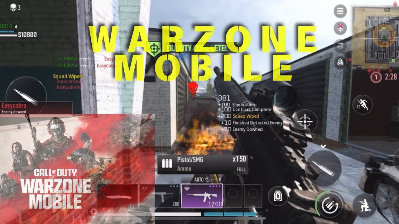 COD WARZONE MOBILE XM4 ON iOS 26KILLS(No Commnetary)