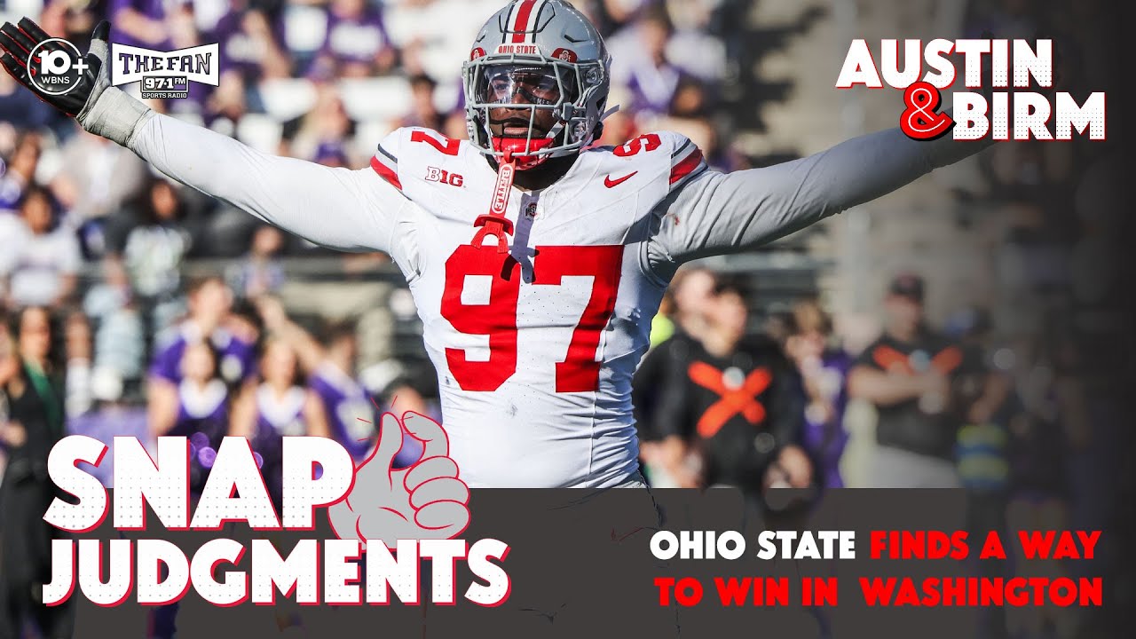 Snap Judgments: Ohio State defensive line erupts for career bests as Buckeyes outlast Washington