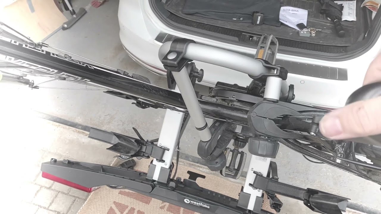 Westfalia BC 60 (Modell 2018) Fahrradträger für die Anhängerkupplung