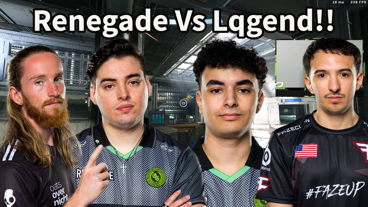 OpTic Renegade Reunites With SSG StelluR In Crazy Close Pro 2s Against Lqgend And Falcated
