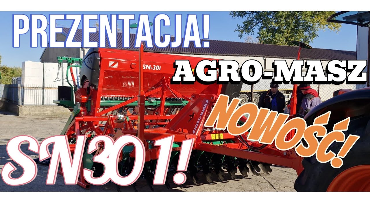 Prezentacja zestawu Agro-Masz ATO30 & SN 301 ROLMECH
