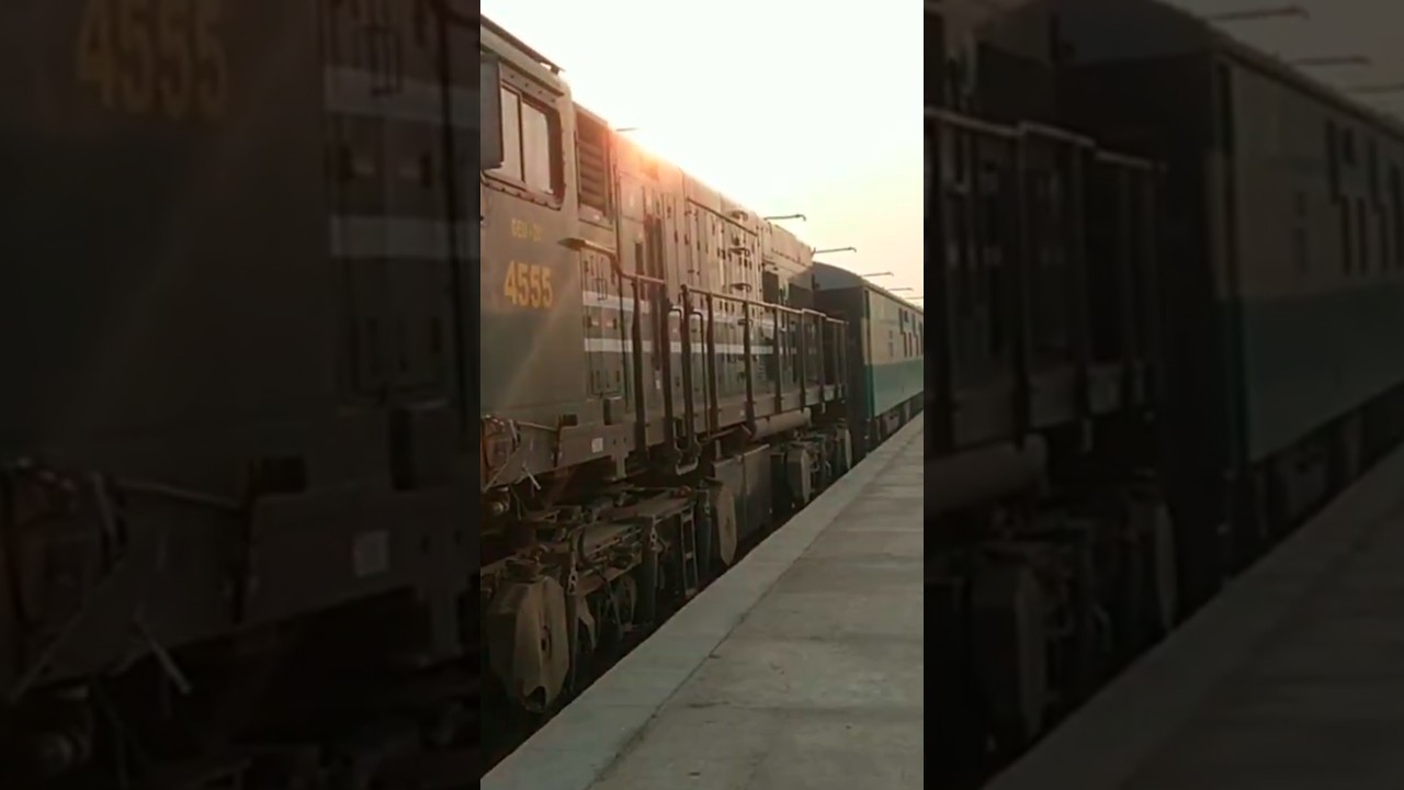Bolan Mail | Bolan Mail GEU 20 at Jacobabad #bolanmailtrain #bolan #bolanmail #jacobabad #shorts