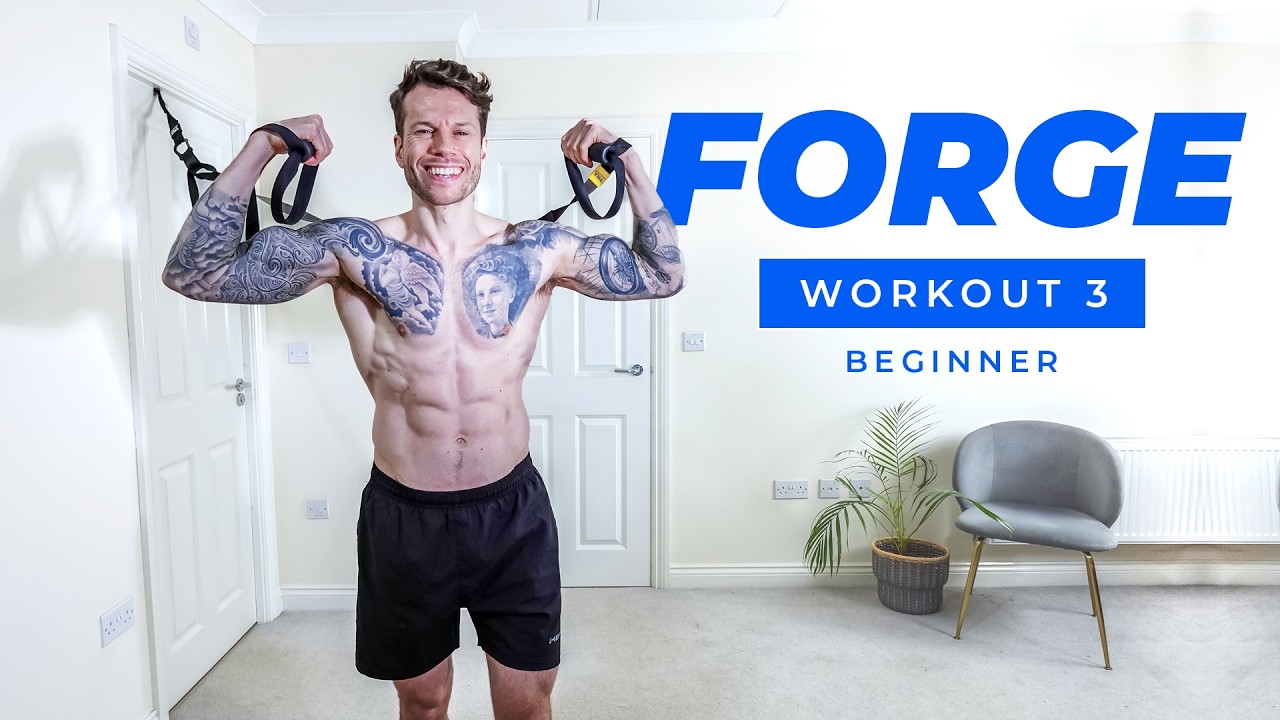 Gain Muscle & Strength in 38 Min TRX Workout Full Body | FORGE Series