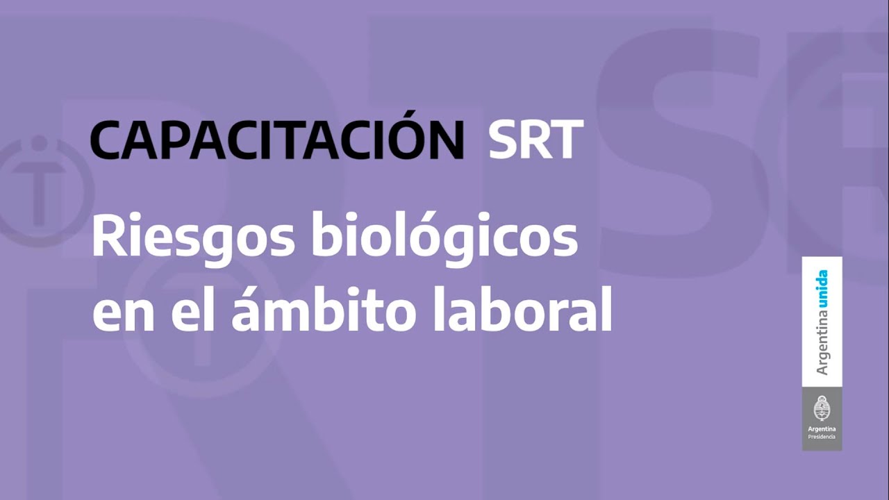 Riesgos biológicos en el ámbito laboral.