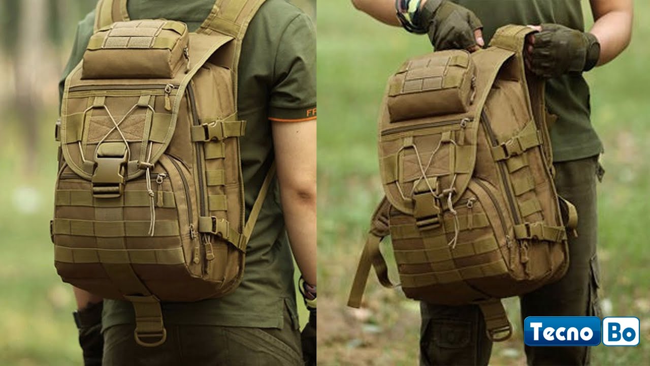 Mochila Tactica de 40 L para Camping, Senderismo, Deporte, Trekking o de Uso Militar