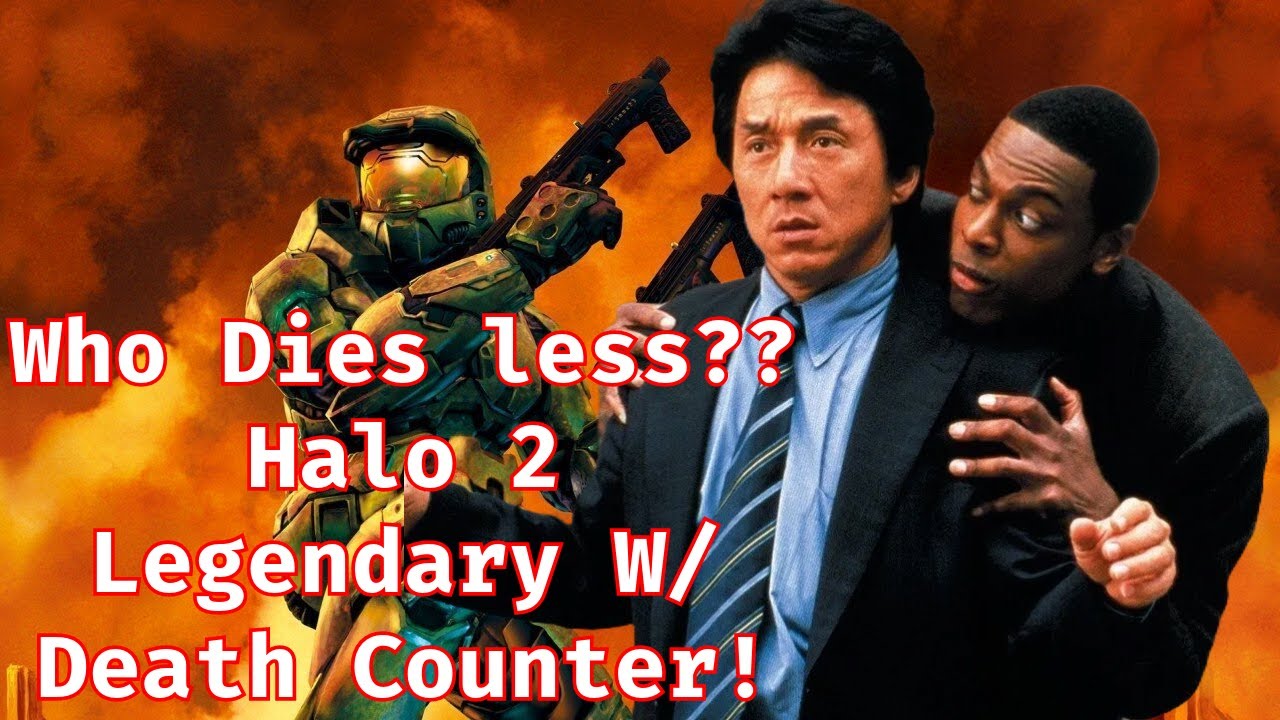 BOZOS TRY TO BEAT HALO 2 LEGENDARY W/DEATH COUNTER!!!