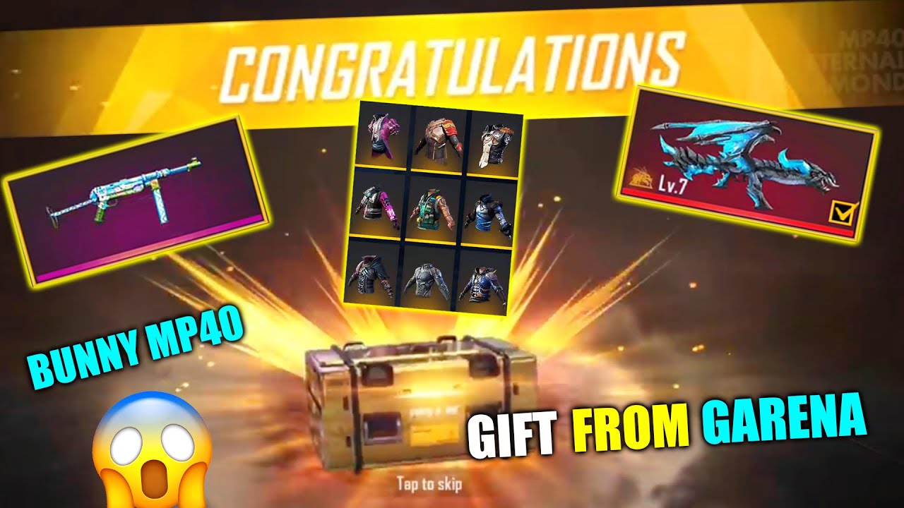 Gift From Garena Free Fire Most Rare Items In My ID | I Got Bunny MP40, Rare Elite Pass @P.K.GAMERS