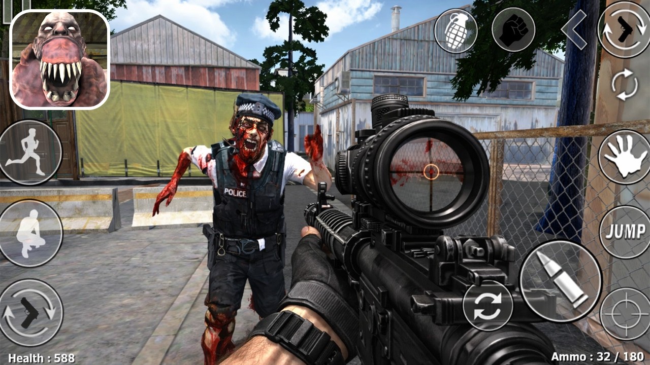 Zombie Monsters 3 - Fps Shooter Offline Gun Games - Android Gameplay #5